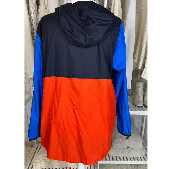 The North Face Women's Size XL Red White Blue USA Windwall Pullover #0493 - Picture 10 of 15